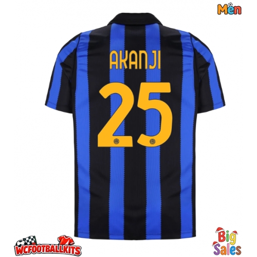 Inter Milan Manuel Akanji #25 Replica Home Stadium Shirt 2026-27 Short Sleeve